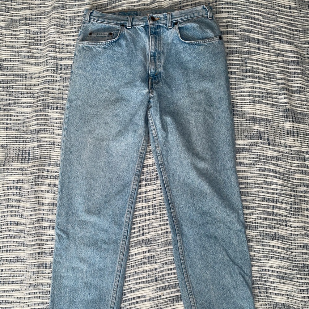 High waisted mom jeans